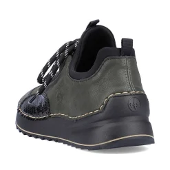 Rieker Low Shoes & Slippers-Women'S Slippers Olive Green