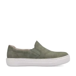 Rieker Low Shoes & Slippers-Women'S Slippers Olive Green