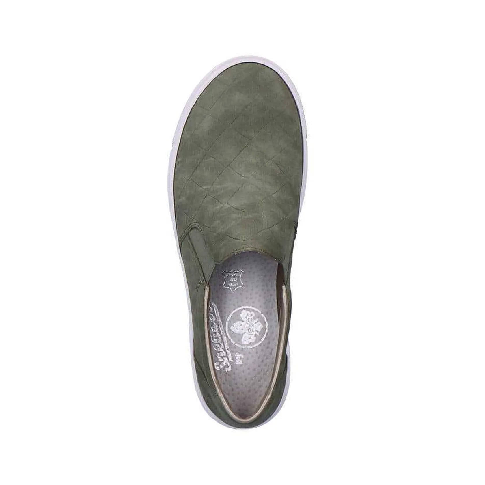 Rieker Low Shoes & Slippers-Women'S Slippers Olive Green