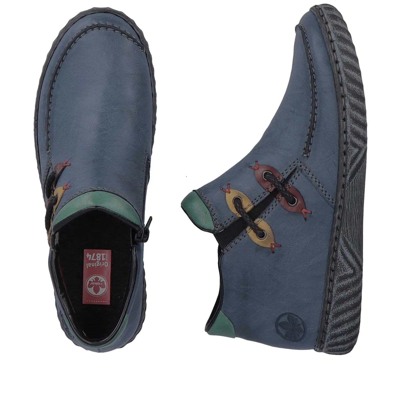 Rieker Low Shoes & Slippers-Women'S Slippers Pacific Blue