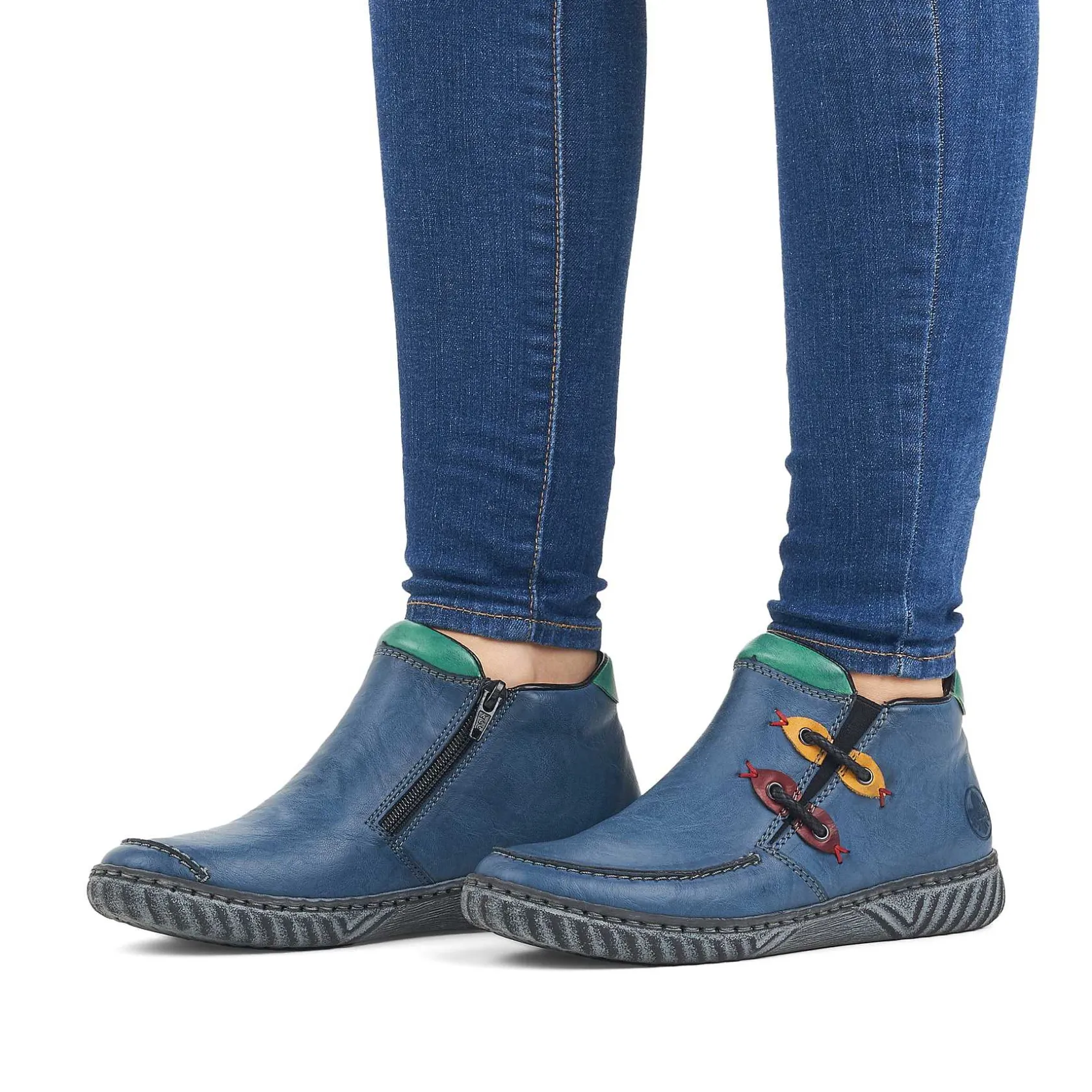 Rieker Low Shoes & Slippers-Women'S Slippers Pacific Blue