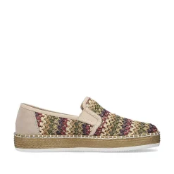 Rieker Colorful Styles-Women'S Slippers Patterned