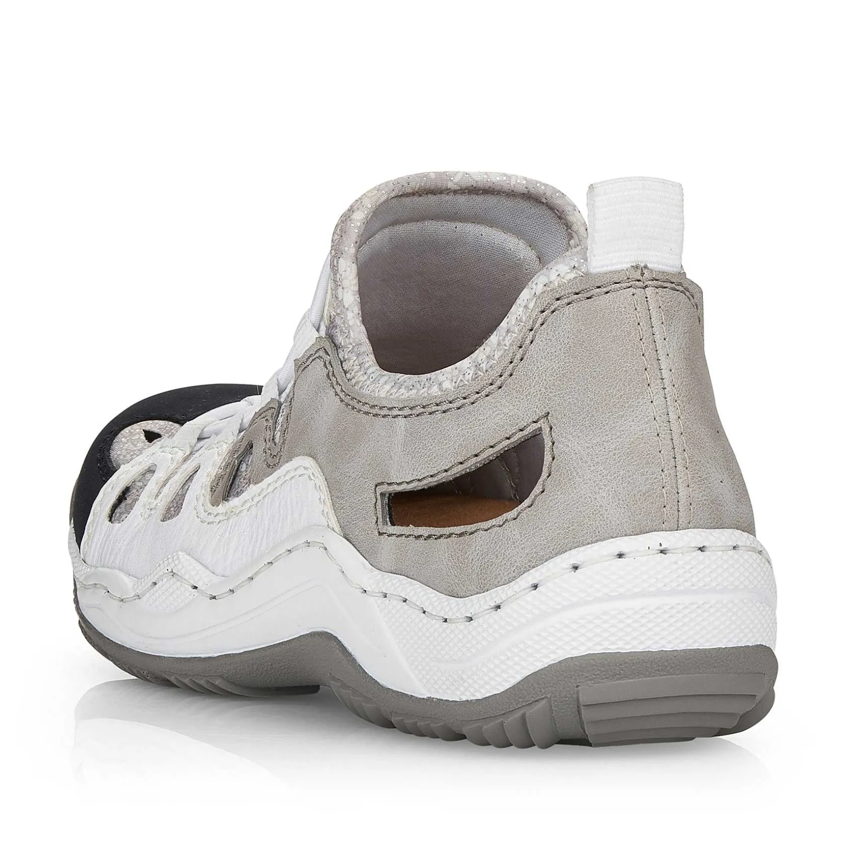 Rieker Low Shoes & Slippers-Women'S Slippers Pearl White-Gray