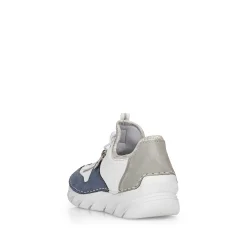 Rieker Low Shoes & Slippers-Women'S Slippers Pure White-Ocean Blue