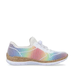 Rieker Colorful Styles-Women'S Slippers Rainbow Colors