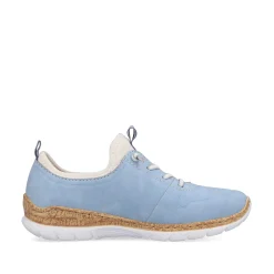 Rieker Colorful Styles-Women'S Slippers Sky Blue