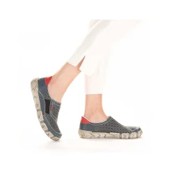 Rieker Low Shoes & Slippers-Women'S Slippers Slate Blue