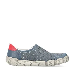 Rieker Low Shoes & Slippers-Women'S Slippers Slate Blue