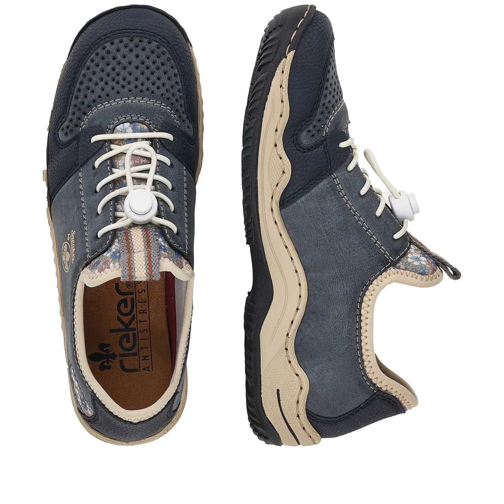 Rieker Low Shoes & Slippers-Women'S Slippers Slate Blue
