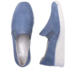 Rieker Low Shoes & Slippers-Women'S Slippers Slate Blue