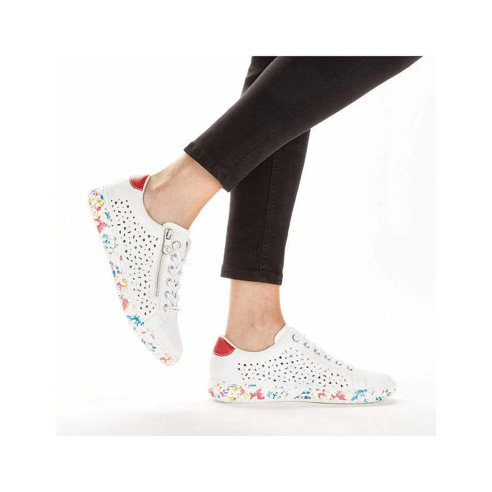 Rieker Low Shoes & Slippers-Women'S Slippers Star White