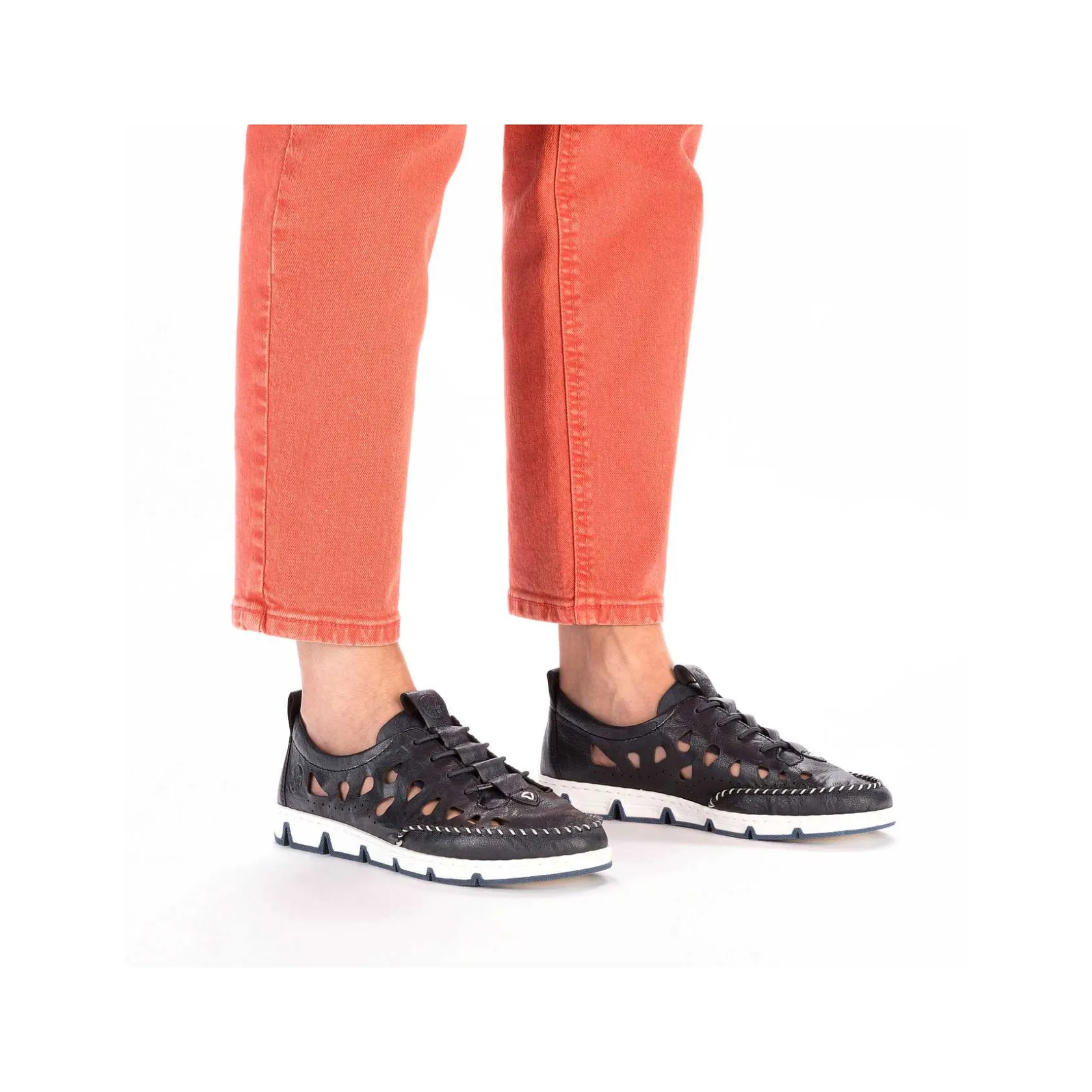 Rieker Low Shoes & Slippers-Women'S Slippers Steel Blue