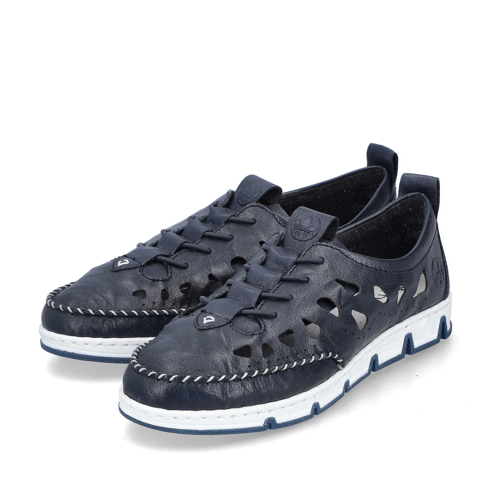 Rieker Low Shoes & Slippers-Women'S Slippers Steel Blue