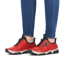 Rieker Low Shoes & Slippers-Women'S Slippers Strawberry Red