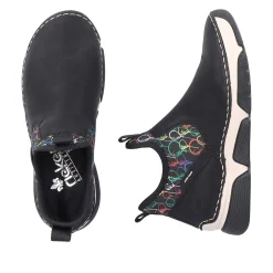Rieker Low Shoes & Slippers-Women'S Slippers Urban Black