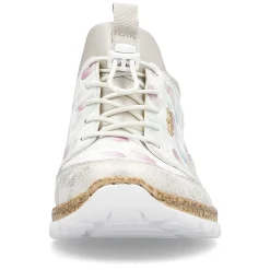 Rieker Low Shoes & Slippers-Women'S Slippers White-Multi-Cream Beige