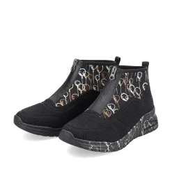 Rieker Sneakers-Women'S Sneaker High Urban Black