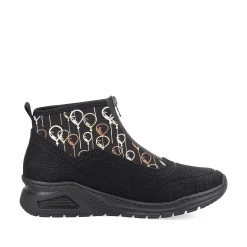 Rieker Sneakers-Women'S Sneaker High Urban Black