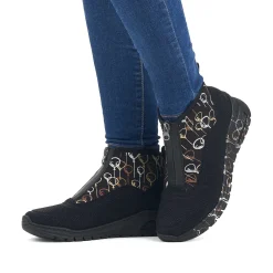 Rieker Sneakers-Women'S Sneaker High Urban Black