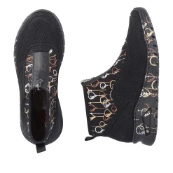 Rieker Sneakers-Women'S Sneaker High Urban Black