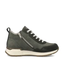 Rieker Sneakers-Women'S Sneaker High Leaf Green