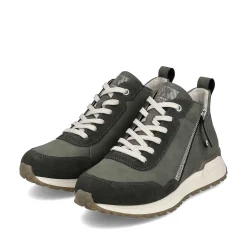 Rieker Sneakers-Women'S Sneaker High Leaf Green