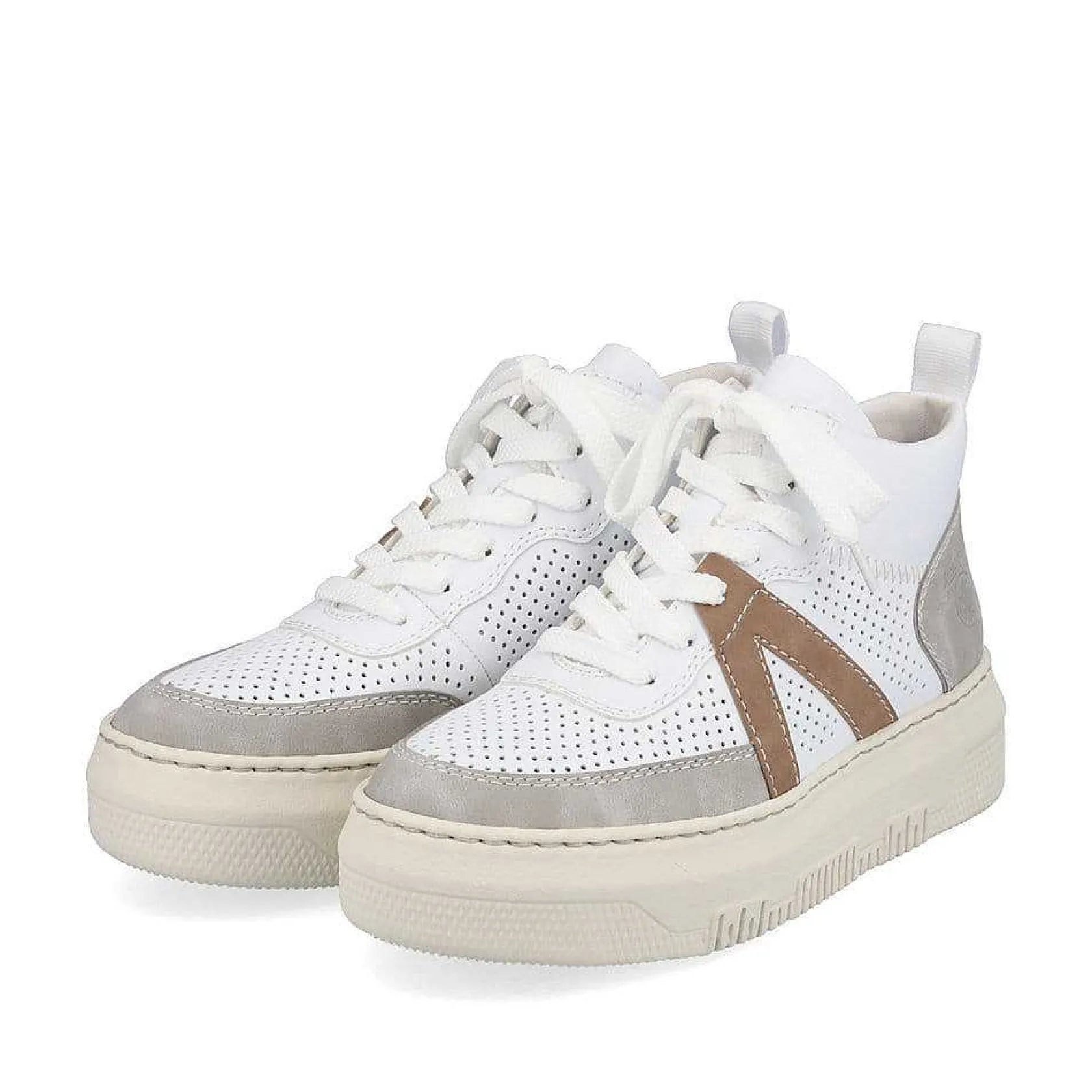 Rieker Sneakers-Women'S Sneaker High Edelweis