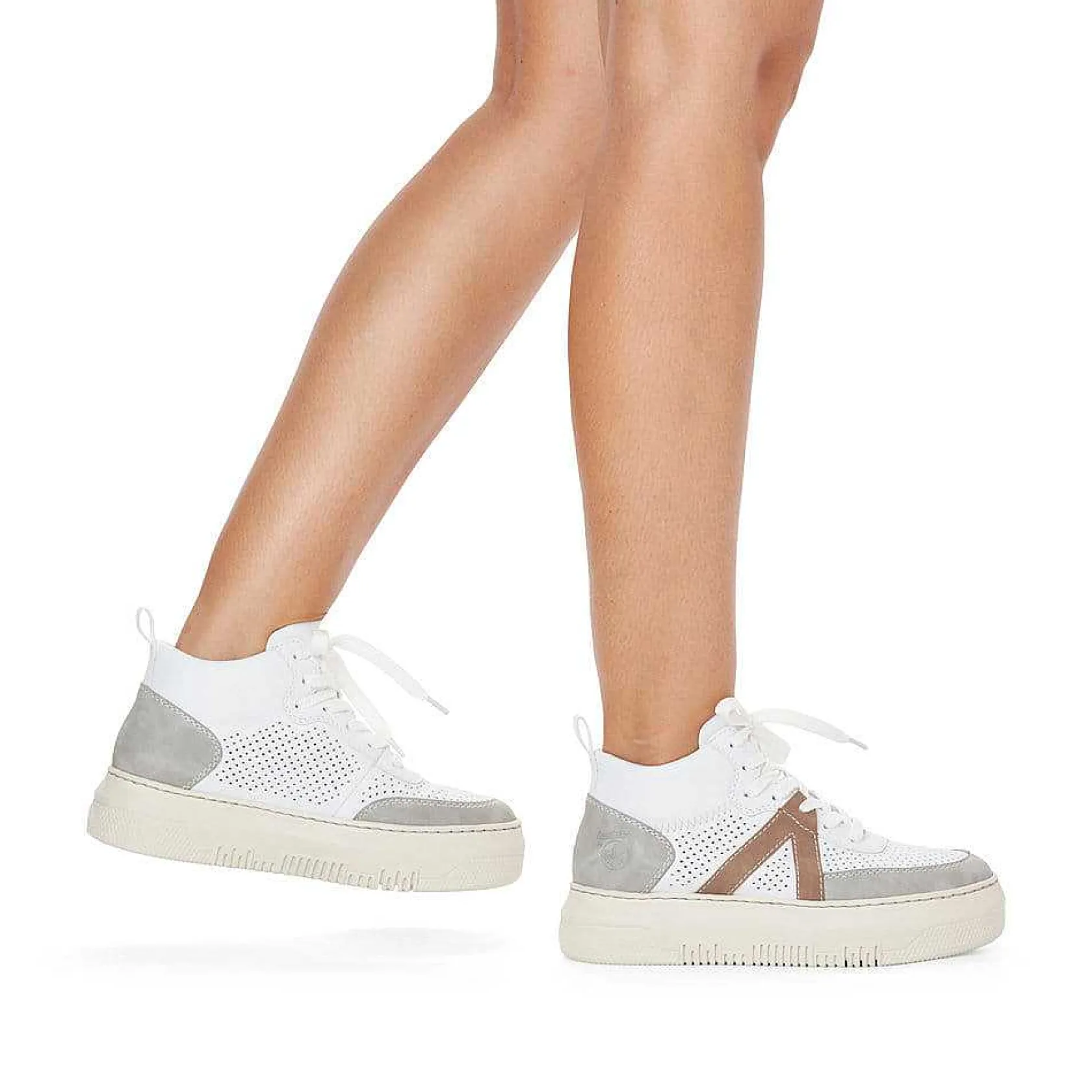 Rieker Sneakers-Women'S Sneaker High Edelweis