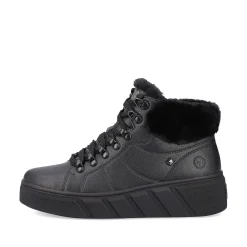 Rieker Sneakers-Women'S Sneaker High Deep Black