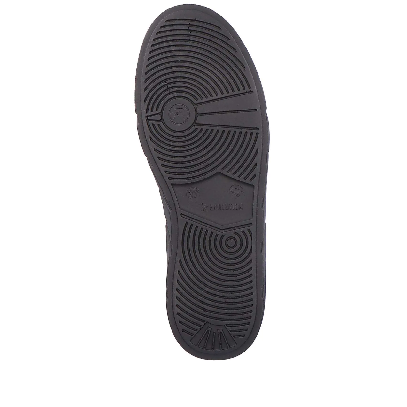 Rieker Sneakers-Women'S Sneaker High Deep Black