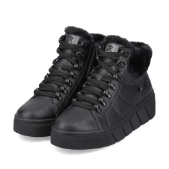 Rieker Sneakers-Women'S Sneaker High Deep Black