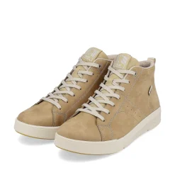 Rieker Sneakers-Women'S Sneaker High Cream Beige