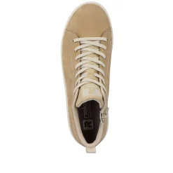 Rieker Sneakers-Women'S Sneaker High Cream Beige