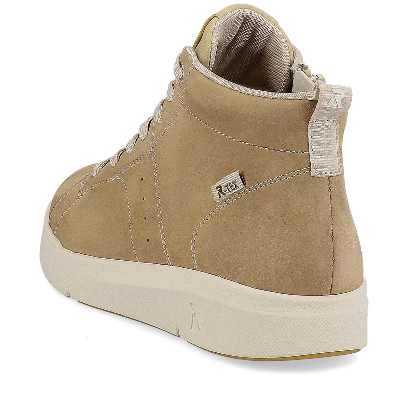 Rieker Sneakers-Women'S Sneaker High Cream Beige
