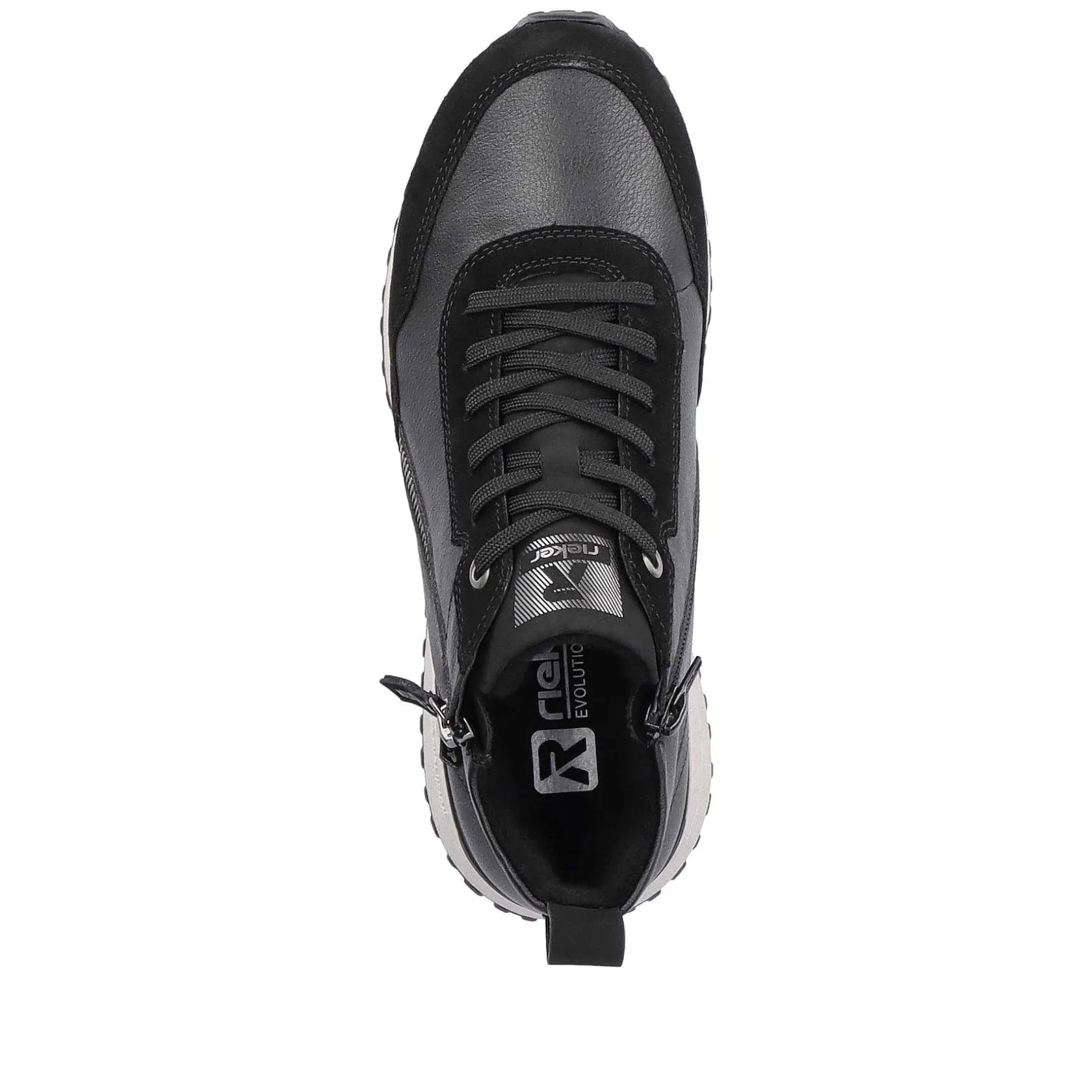 Rieker Sneakers-Women'S Sneaker High Steel Black