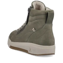 Rieker Sneakers-Women'S Sneaker High Khaki Green