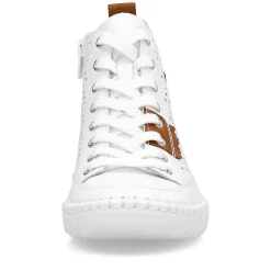 Rieker Sneakers-Women'S Sneaker High Brilliant White
