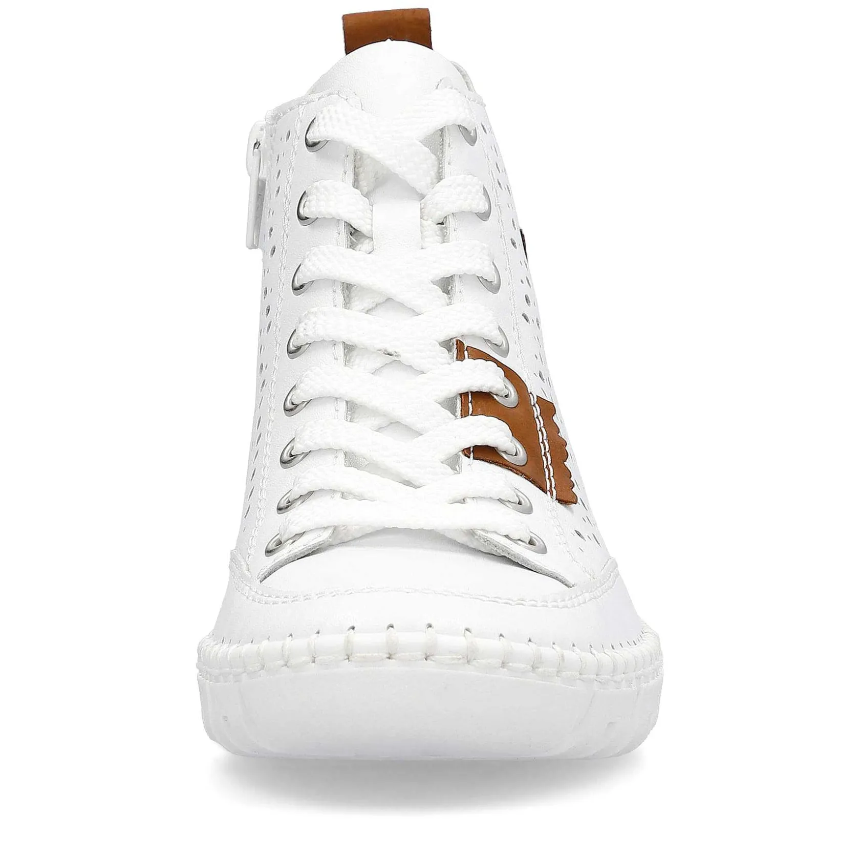 Rieker Sneakers-Women'S Sneaker High Brilliant White