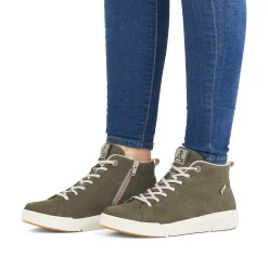 Rieker Sneakers-Women'S Sneaker High Army Green