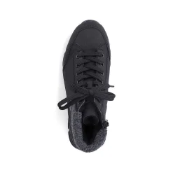 Rieker Sneakers-Women'S Sneaker High Deep Black