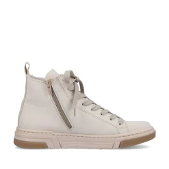 Rieker Sneakers-Women'S Sneaker High White Beige