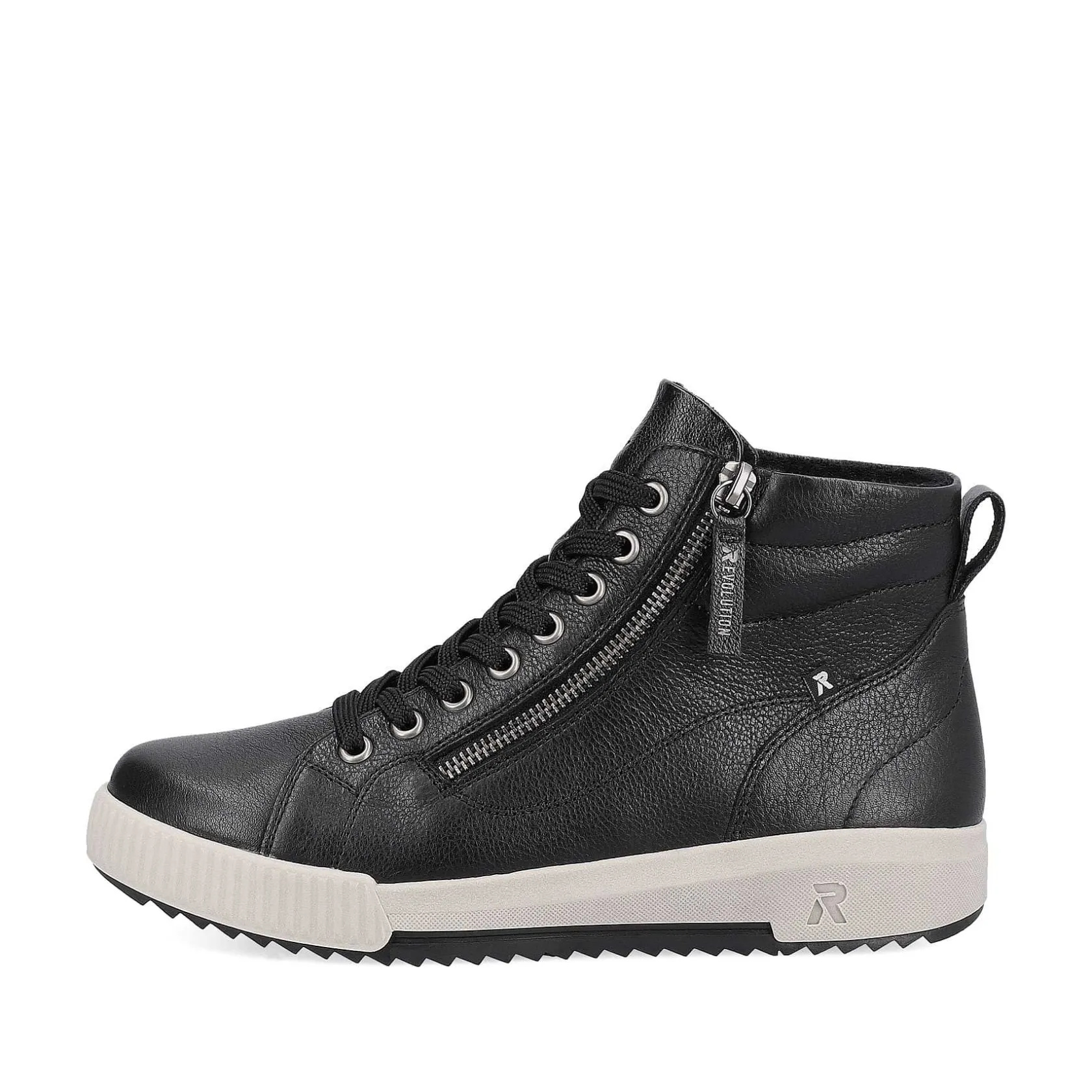 Rieker Sneakers-Women'S Sneaker High Steel Black