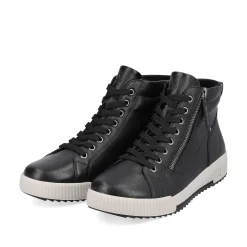 Rieker Sneakers-Women'S Sneaker High Steel Black
