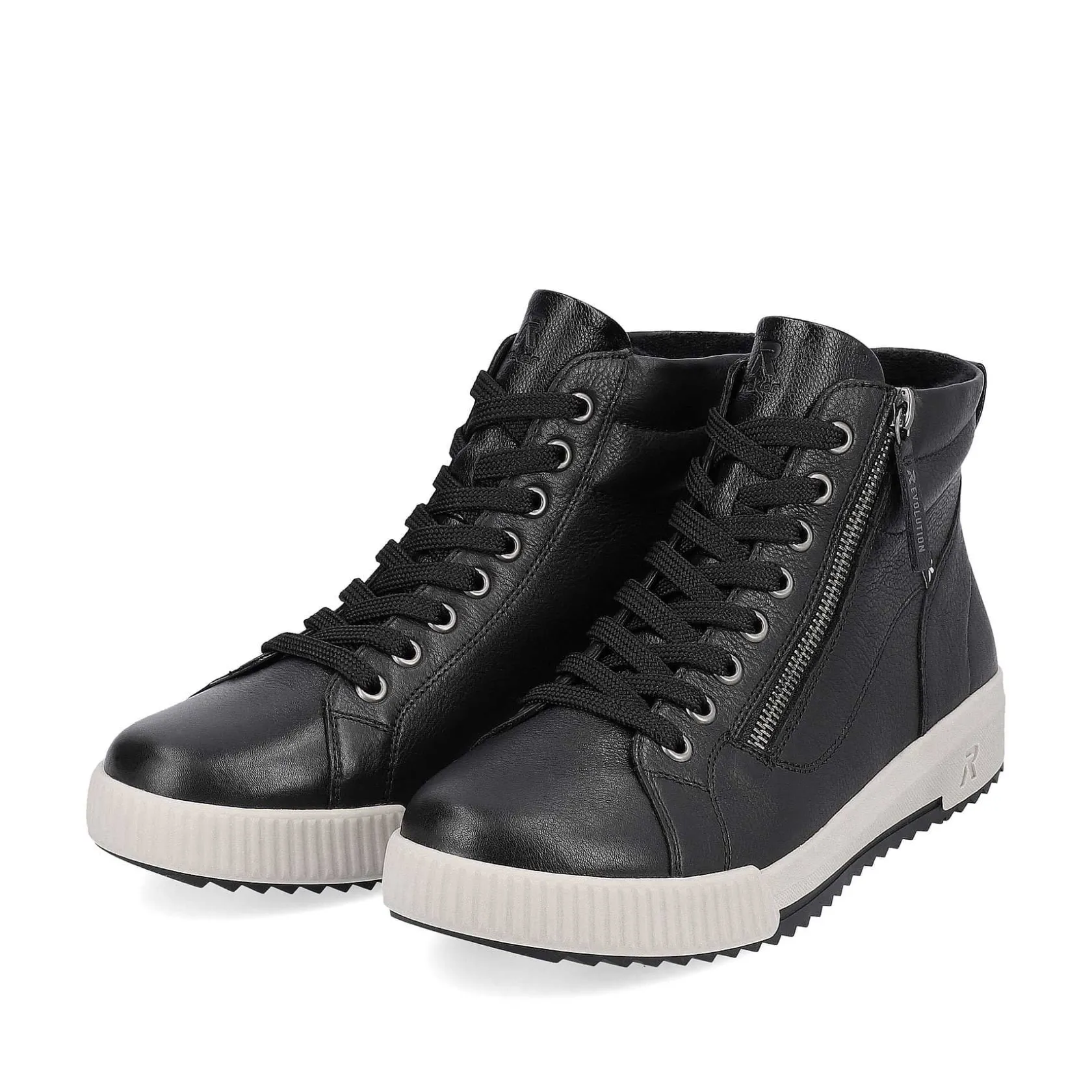 Rieker Sneakers-Women'S Sneaker High Steel Black