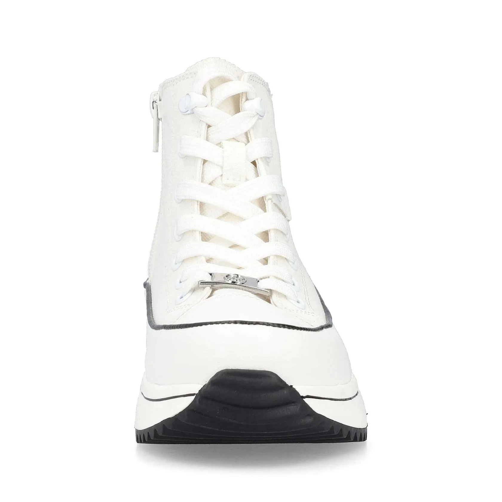 Rieker Vegan-Women'S Sneaker High Ice White