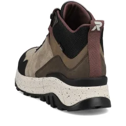 Rieker Sneakers-Women'S Sneaker High Chocolate Brown