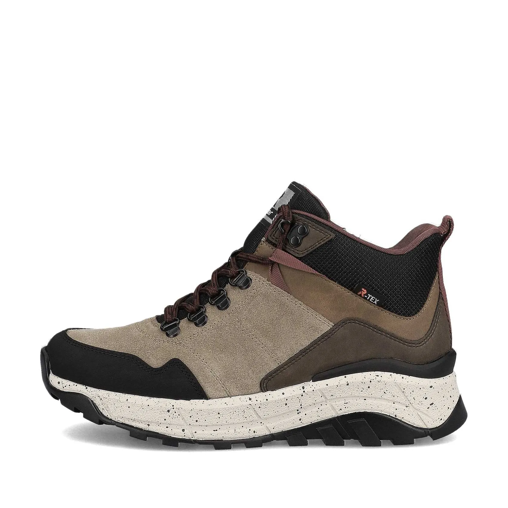 Rieker Sneakers-Women'S Sneaker High Chocolate Brown