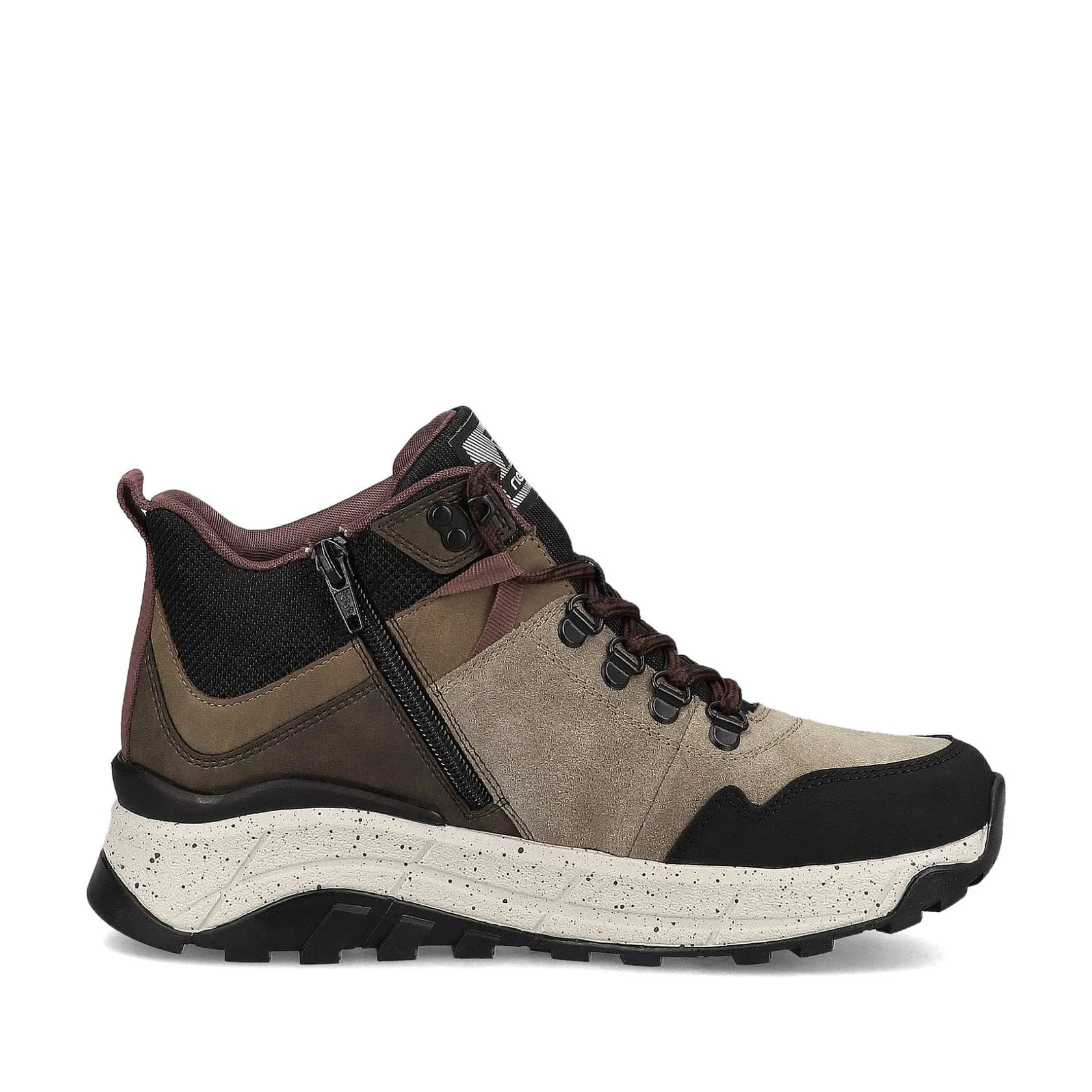 Rieker Sneakers-Women'S Sneaker High Chocolate Brown