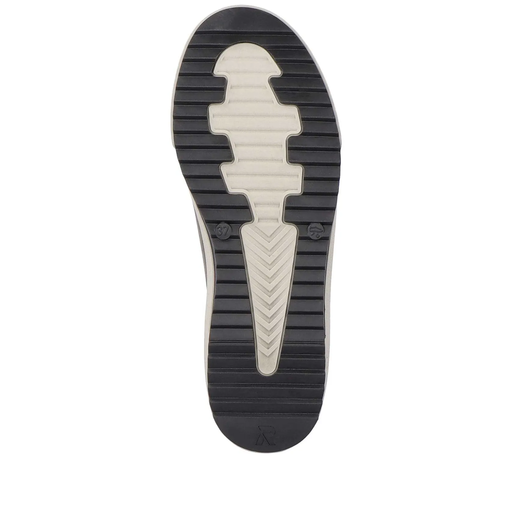 Rieker Sneakers-Women'S Sneaker High Stone Grey