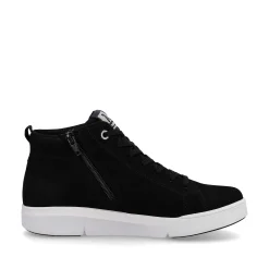 Rieker Sneakers-Women'S Sneaker High Deep Black